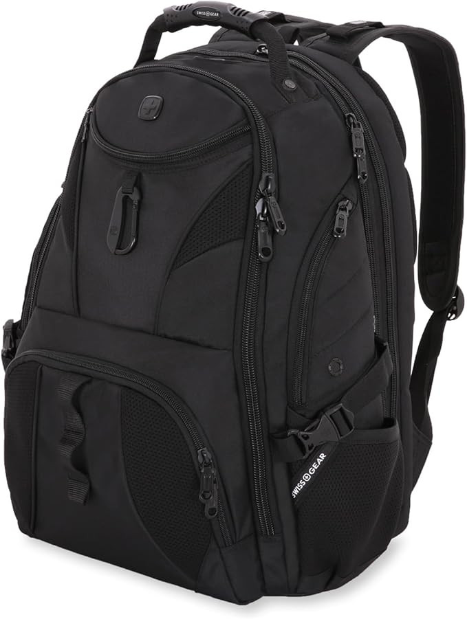 SWISSGEAR 1900 ScanSmart Laptop Backpack, Fits Most 17-Inch Laptops, TSA-Friendly Lay-Flat Design... | Amazon (US)
