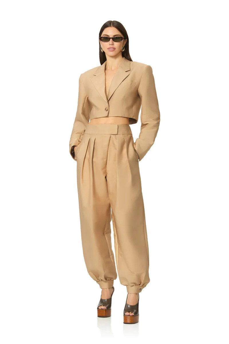 Berner Balloon Pant - White Pepper | ShopAFRM