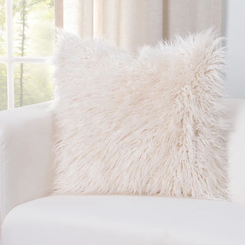 Faux Fur Throw Pillow | Wayfair North America