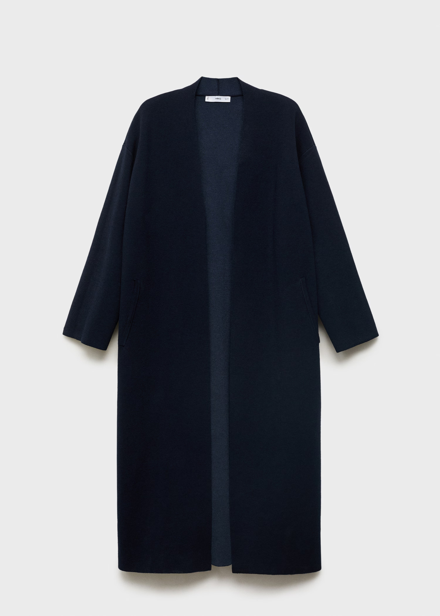 Knitted long coat | Mango (US/MX/AU)