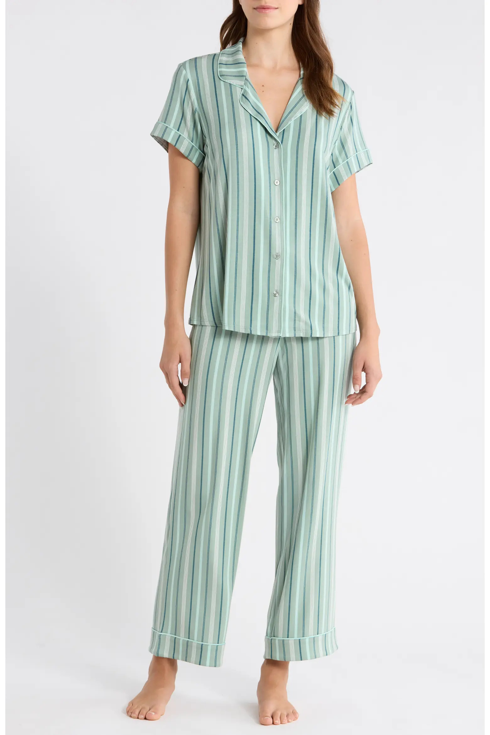 Moonlight Eco Crop Pajamas (Women) | Nordstrom | Nordstrom