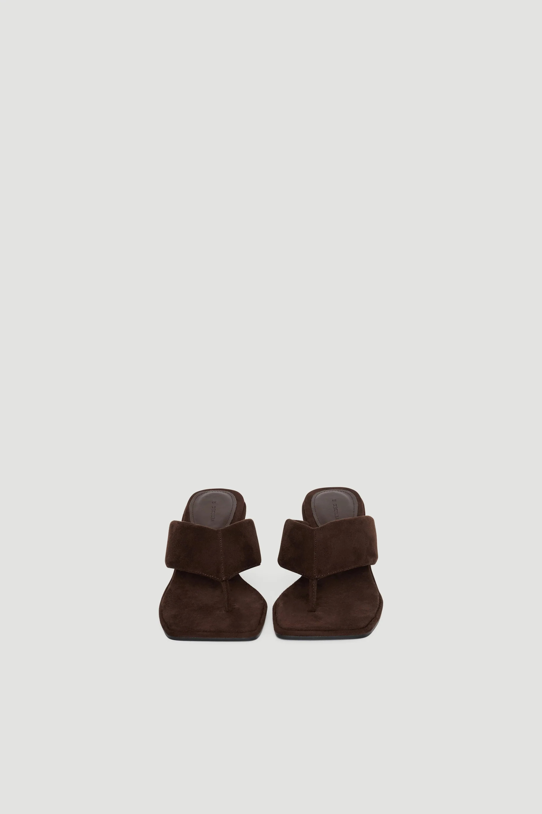 Ally Thong Heel - Chocolate | DECJUBA