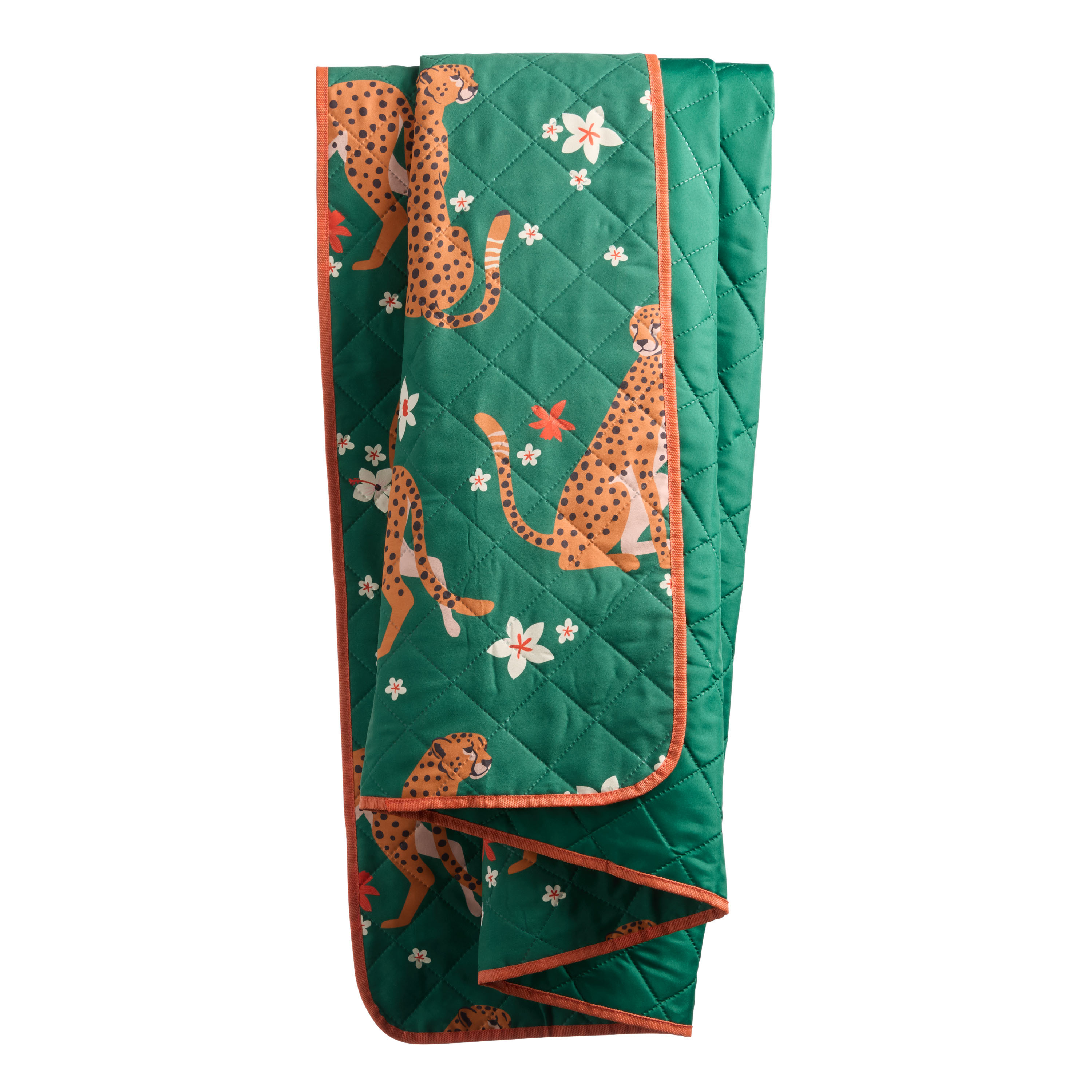 Bright Print Roll Up Picnic Blanket with Strap | World Market