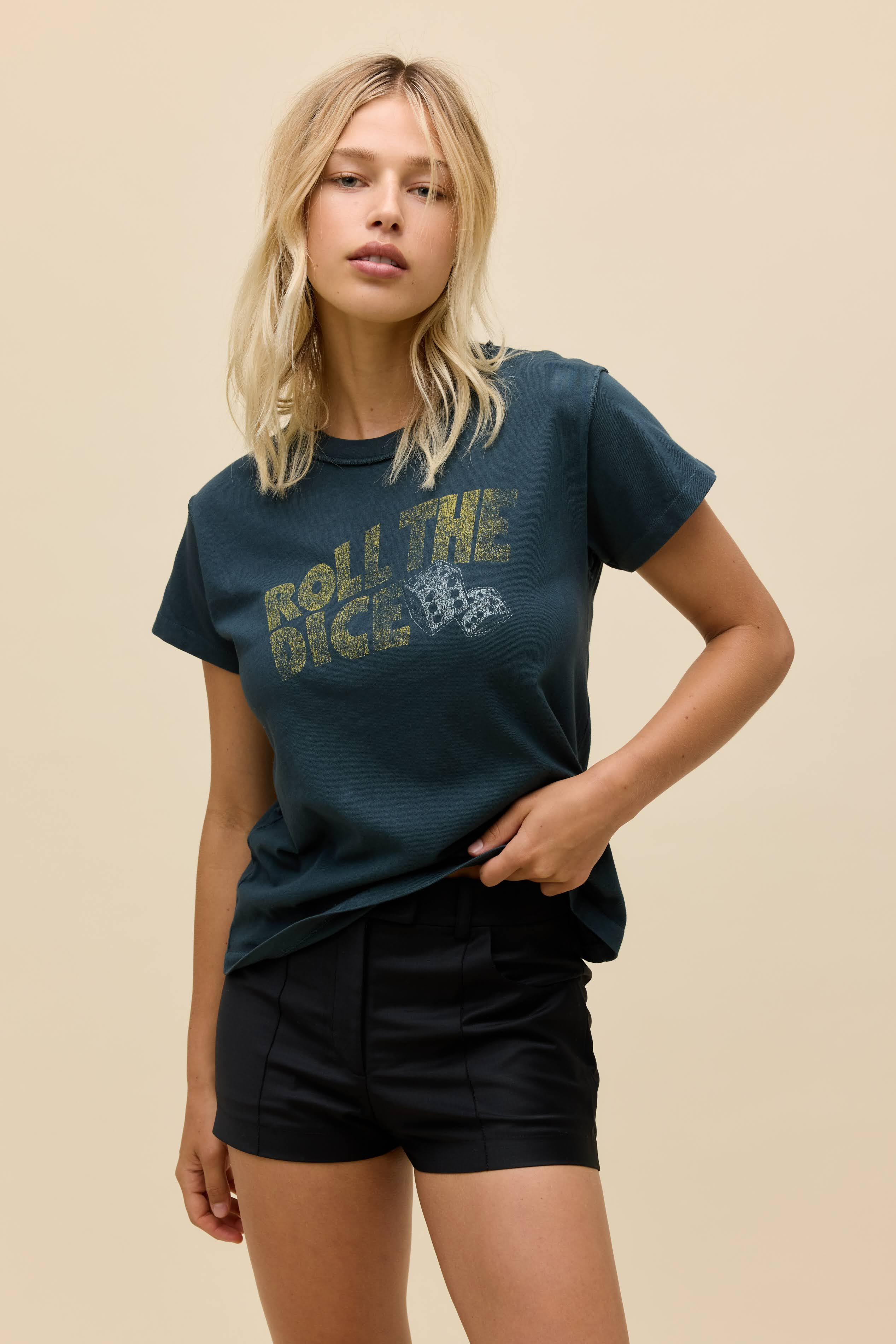 Roll The Dice Reverse GF Tee | Daydreamer
