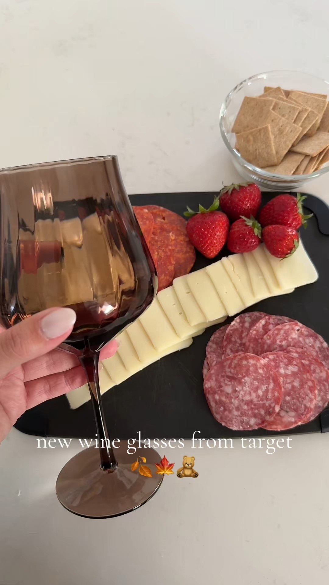 Best fall wine glasses!! 

#LTKSeasonal #LTKParties #LTKautumn