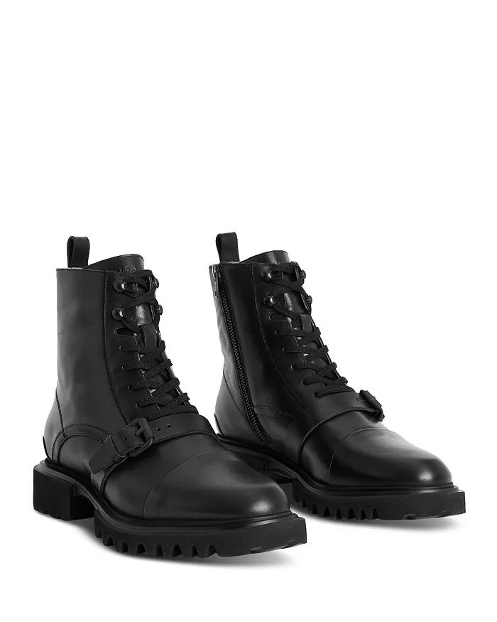 Women's Tori Lace Up Buckled Combat Boots | Bloomingdale's (US)