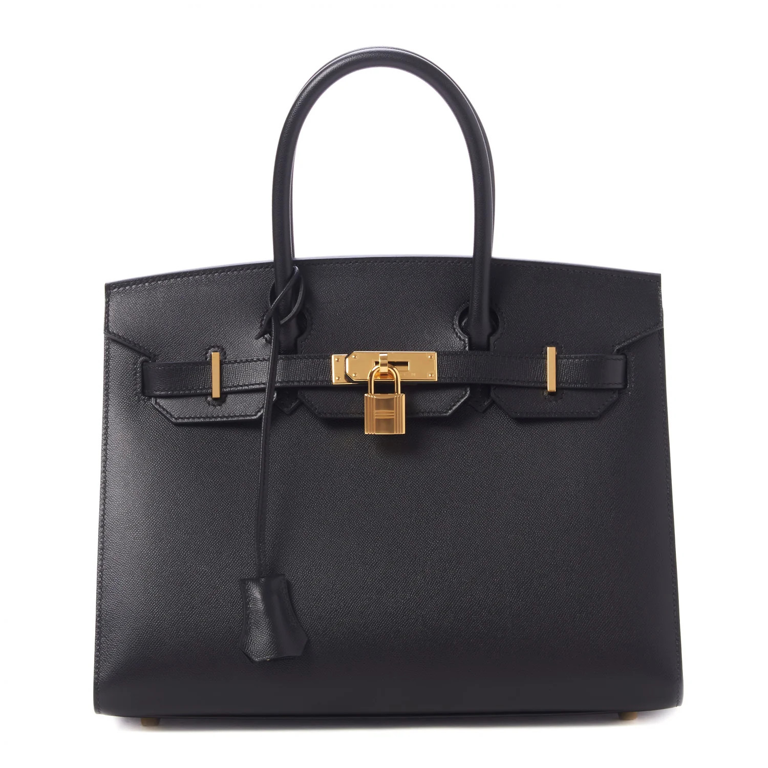 HERMES Madame Calfskin Birkin Sellier 30 Black | FASHIONPHILE | Fashionphile