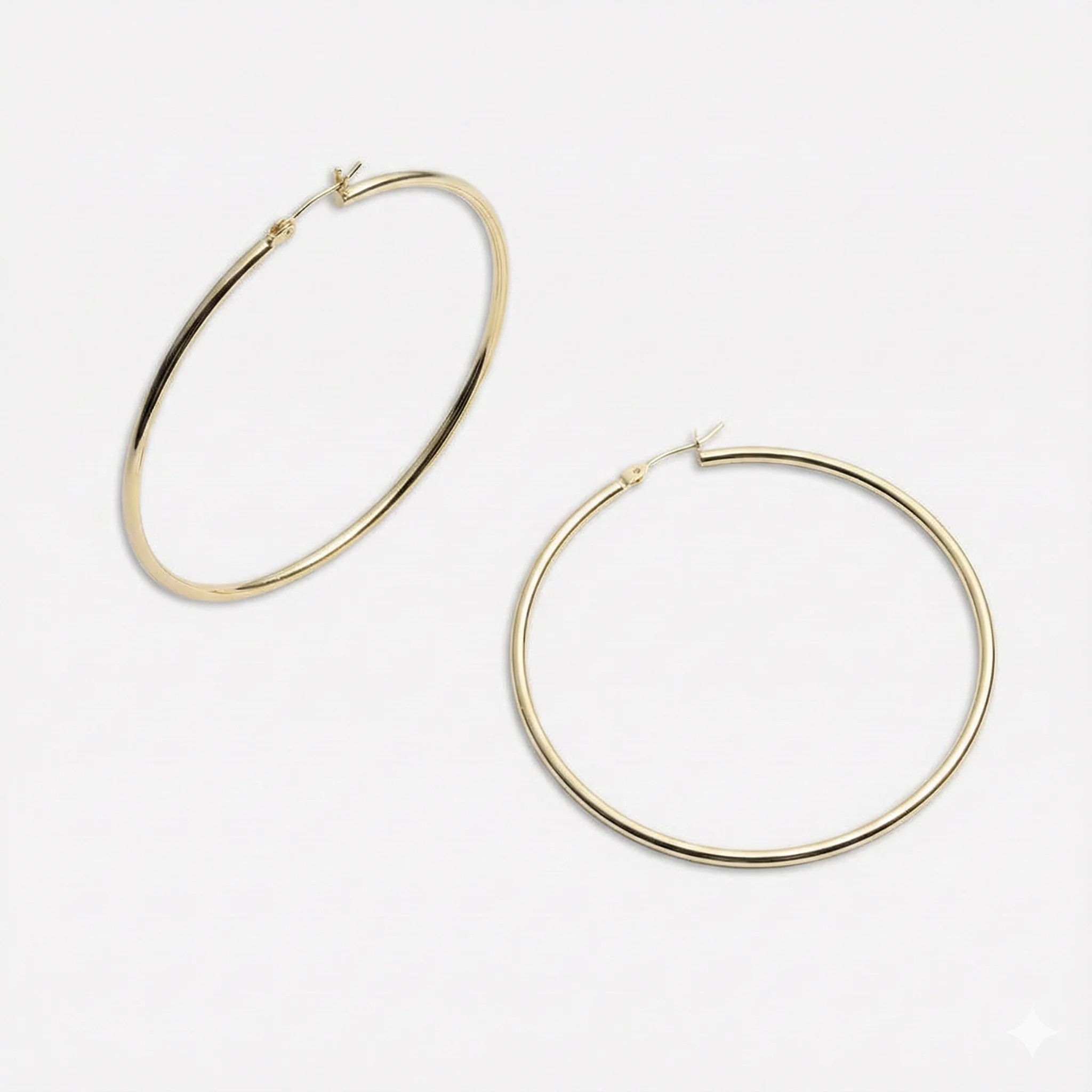 Margot Lightweight Hoops | BONHEUR JEWELRY