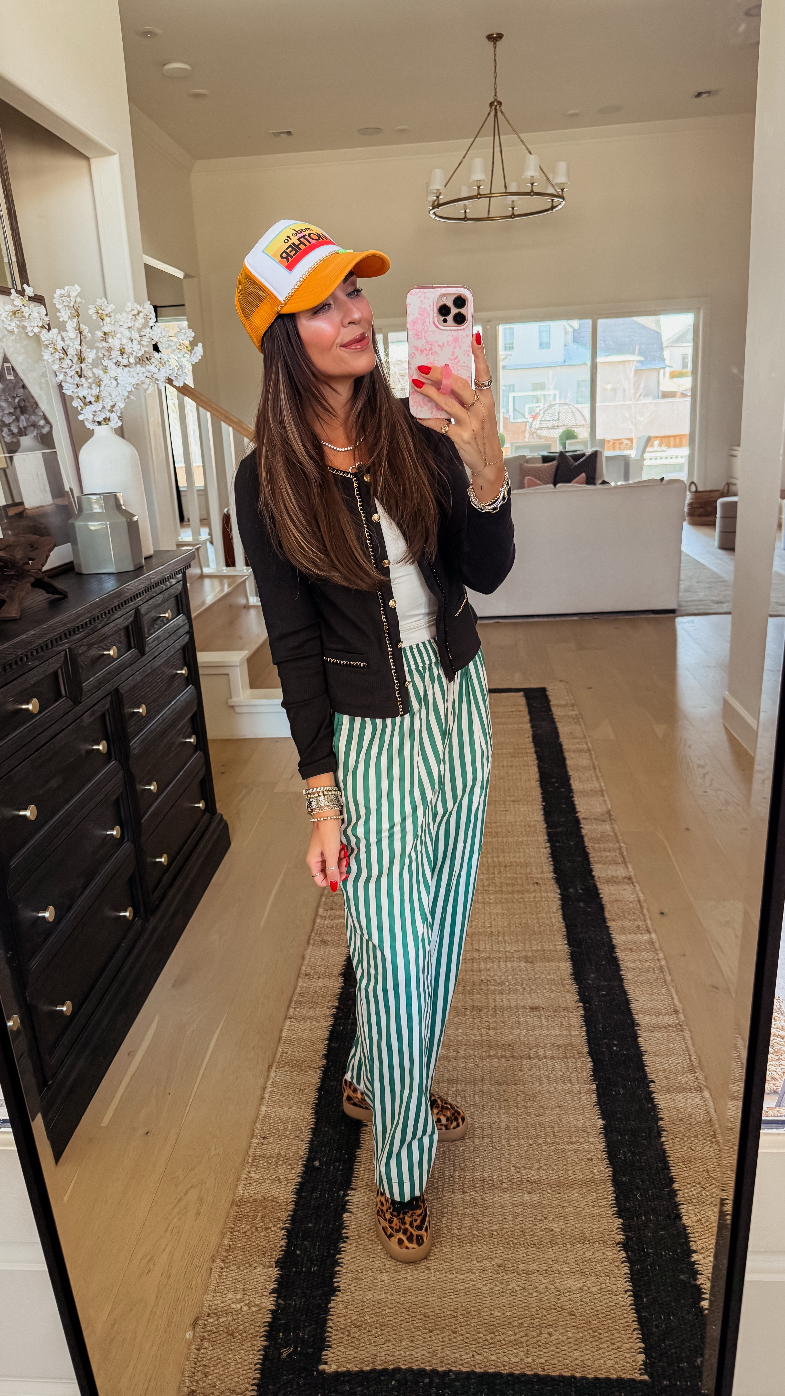 Boxer pajama pant outfit 
pants - size M (should’ve done a S)
tank - size S
cardi - size S


#LTKFindsUnder50 #LTKFindsUnder100 #LTKStyleTip