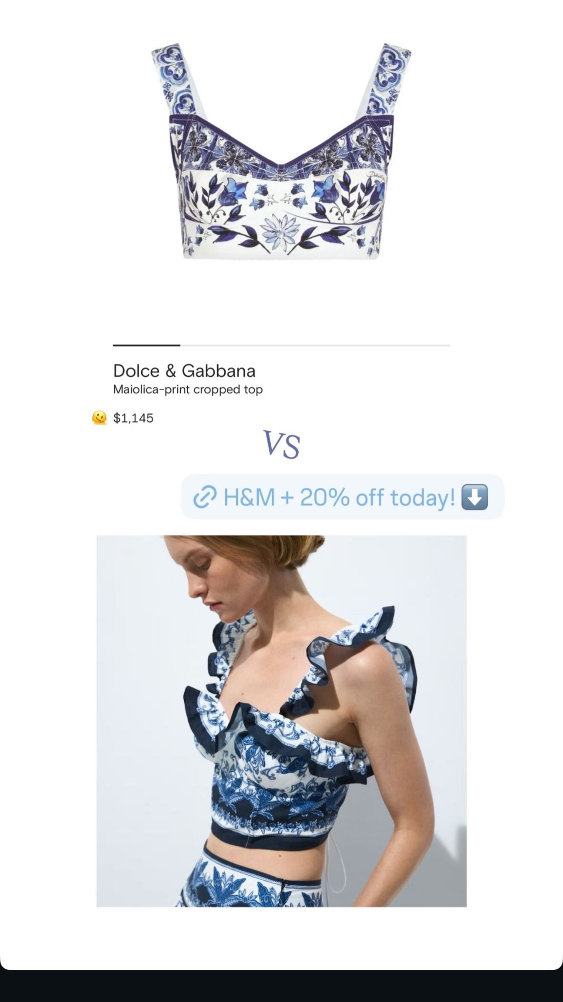 affordable alternative & 20% off today! 🤍 #h&m 

#LTKootd #LTKSaleAlert #LTKSeasonal