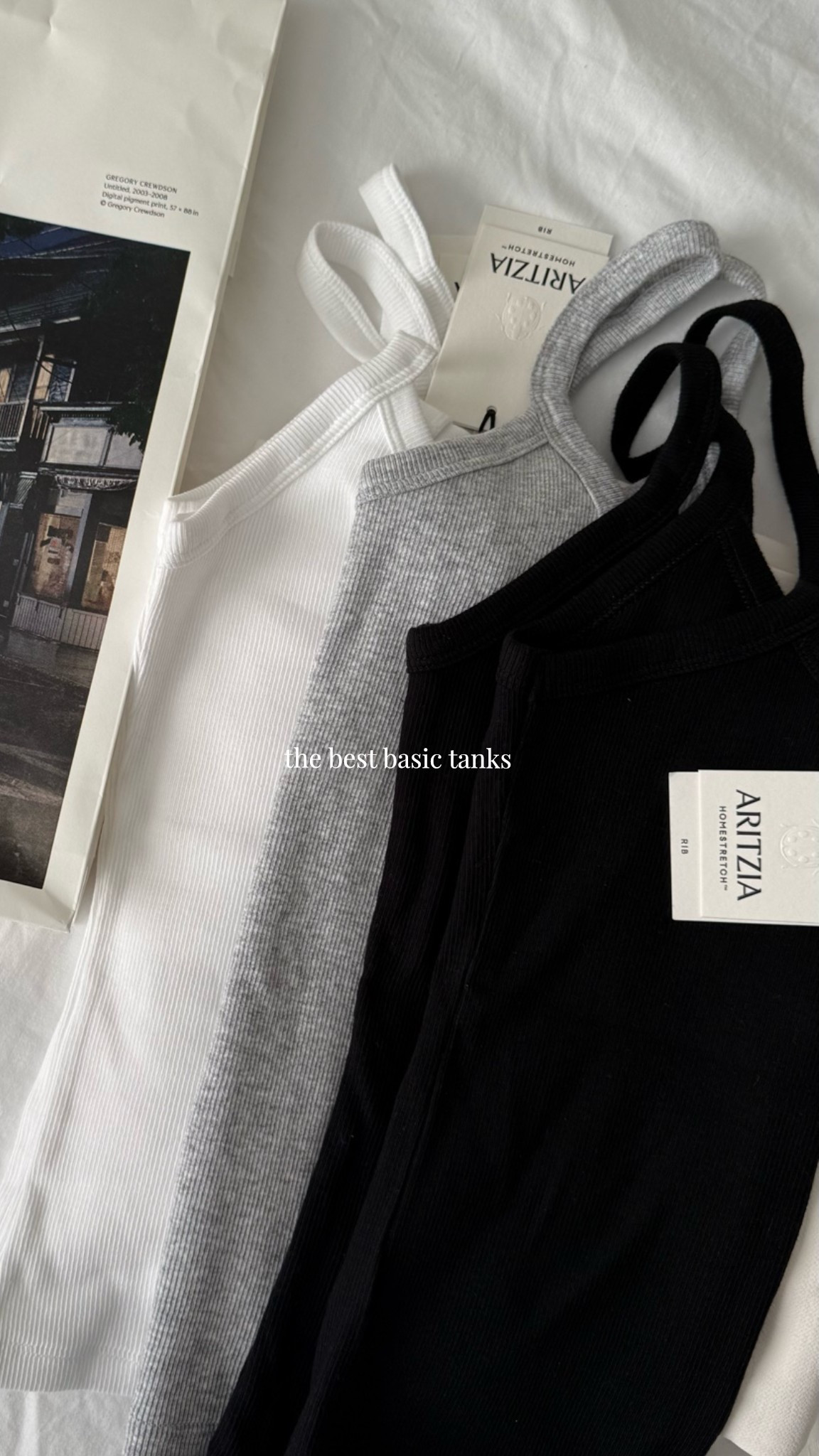 stocked up on some fresh basics from @Aritzia ! I wear tanks like this almost every day & love these ones - they’re only $28 & come in a ton of colors 

I purchased size xs 🤍

#LTKootd