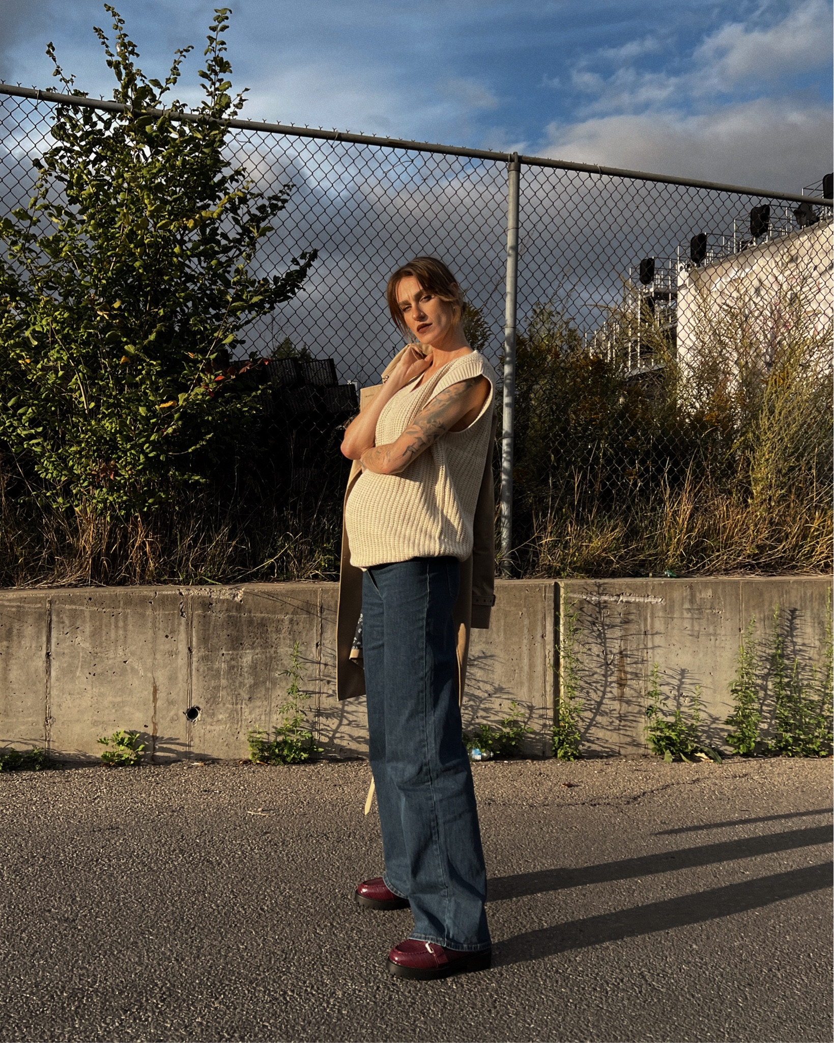 Tall maternity. Cozy fall outfit 🍂🥰🤰

Wearing a size 6 in the pants. Length is literally perfect!
Sweater vest is a US6-8.
Shoes are perfect size (US40), but the extra wide is a little large on my foot.

#LTKSeasonal #LTKbump #LTKU