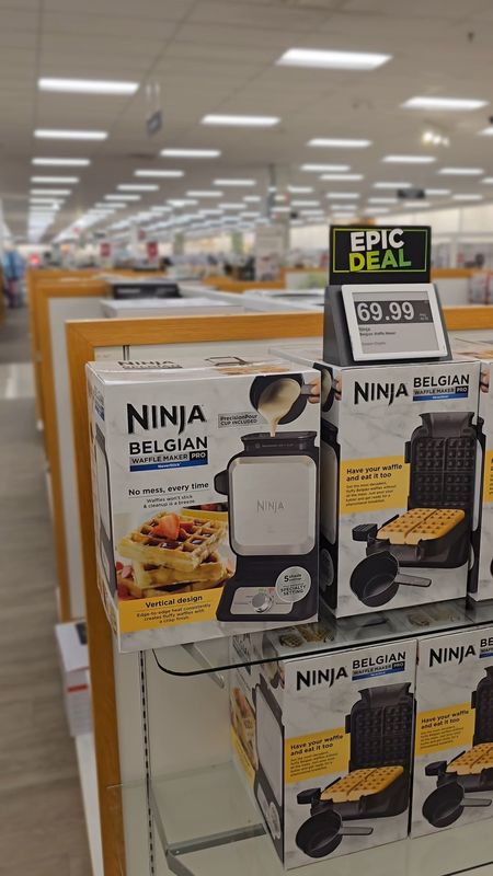 #Kohlspartner Omg y’all I just found this cool waffle maker at Kohl's Epic Deals Event, and I'm beyond excited! 🤩 I've never seen one like it before, and now I have to have it. Plus, with the Epic Deals Event going on @Kohls it's the perfect time to grab it. 🙌  #kohlsfinds 