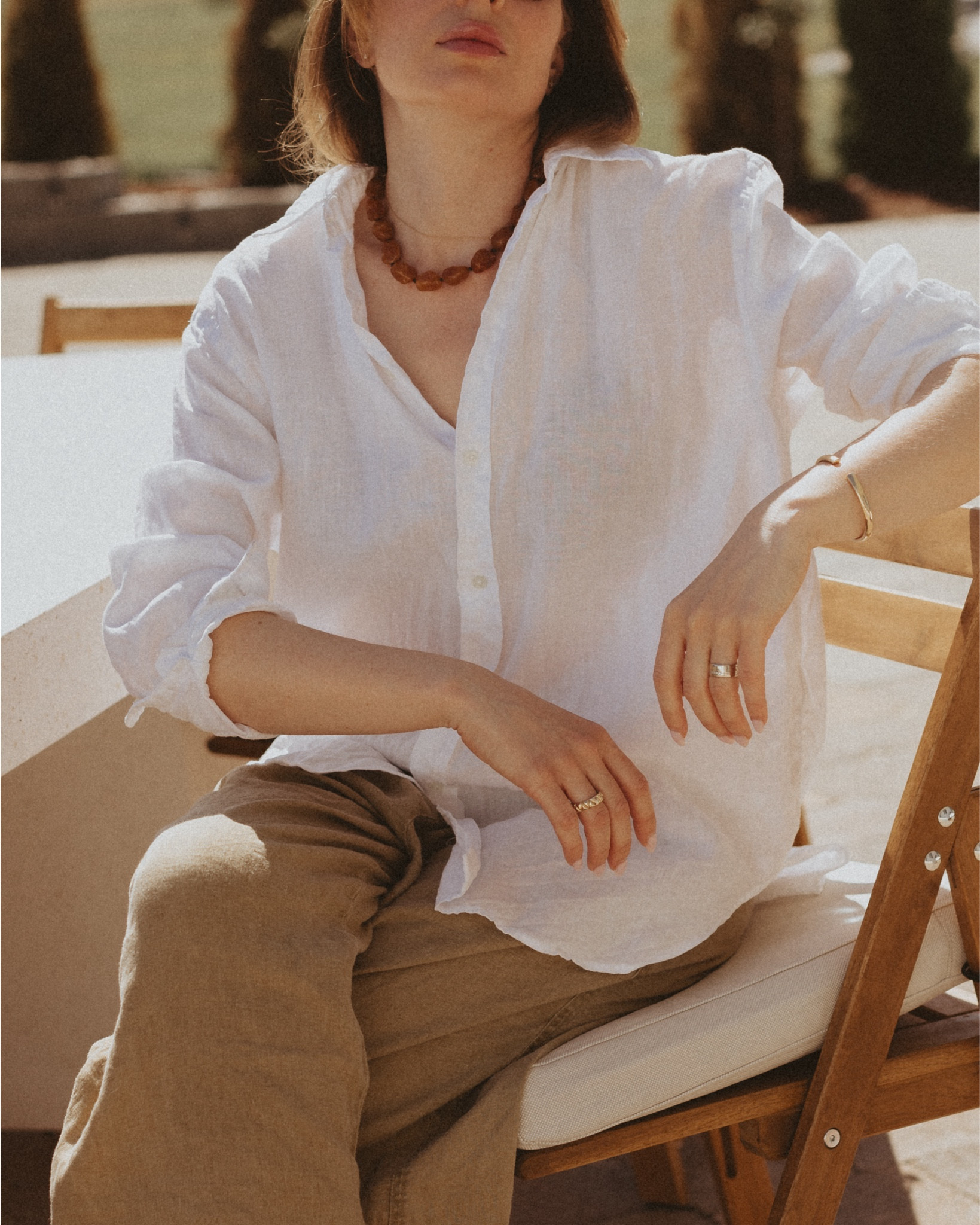 Linen essentials for this summer: 
- oversized linen shirt (mine is by Polo Ralph Lauren); 
- wide leg linen pants (mine are older by Aritzia)
- midi linen dress (love the one by Anthropologie) 

#LTKSeasonal #LTKFindsUnder100 #LTKStyleTip