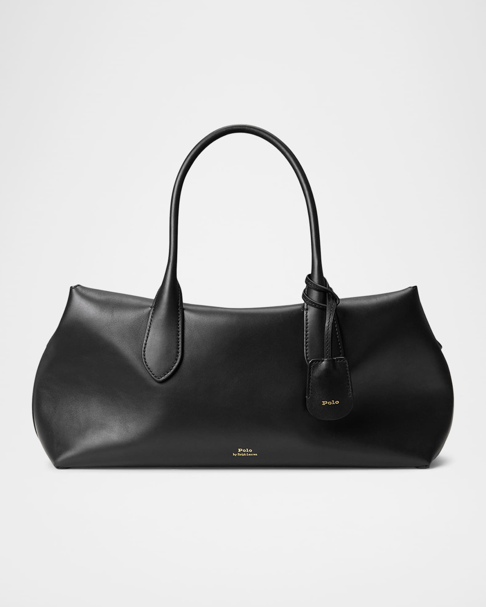 Bellport Medium Smooth Leather Satchel Bag | Neiman Marcus