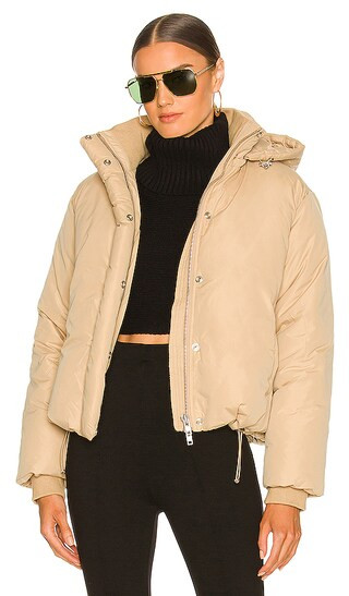 Braxton Puffer Jacket in Khaki | Revolve Clothing (Global)