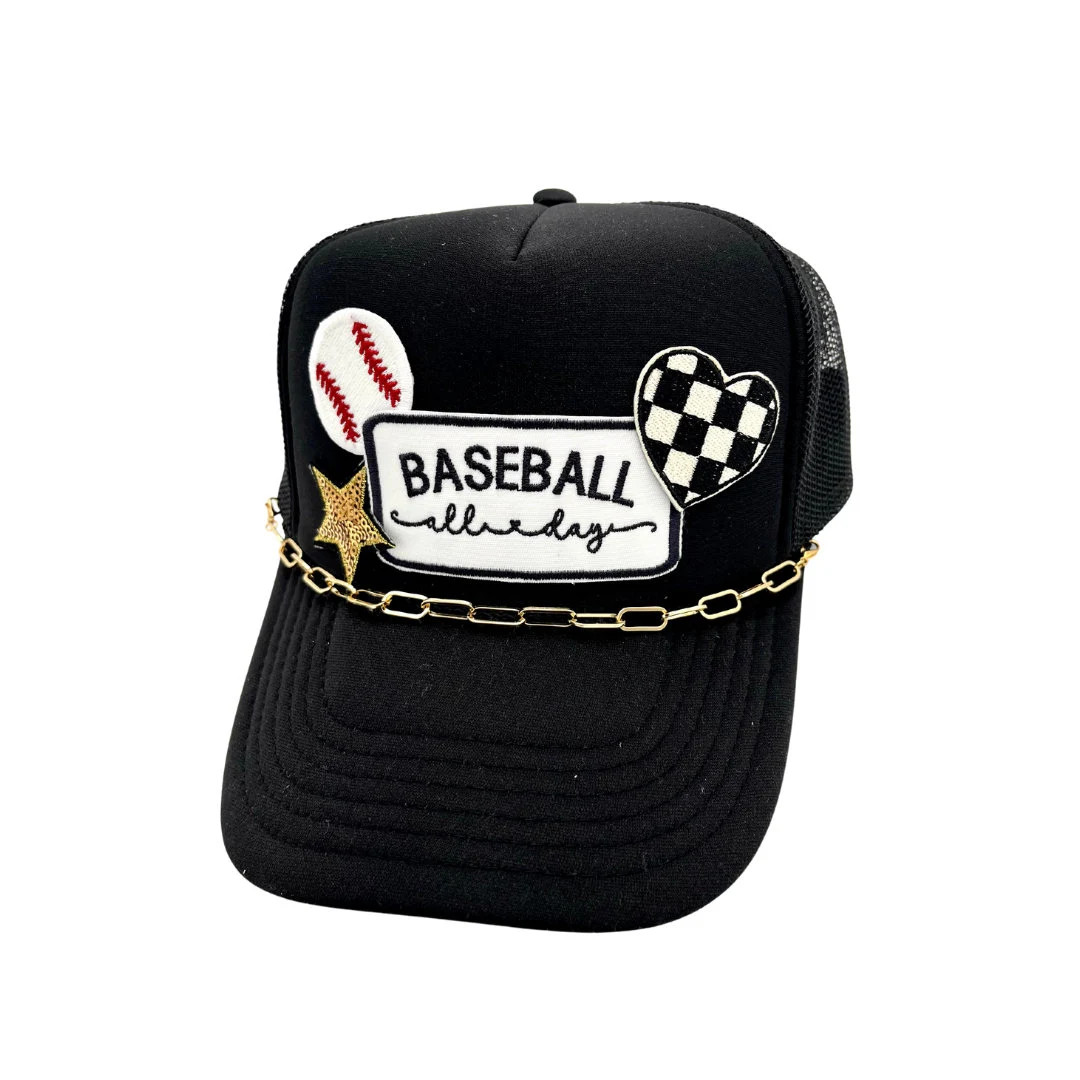 Baseball All Day Trucker - Etsy | Etsy (US)