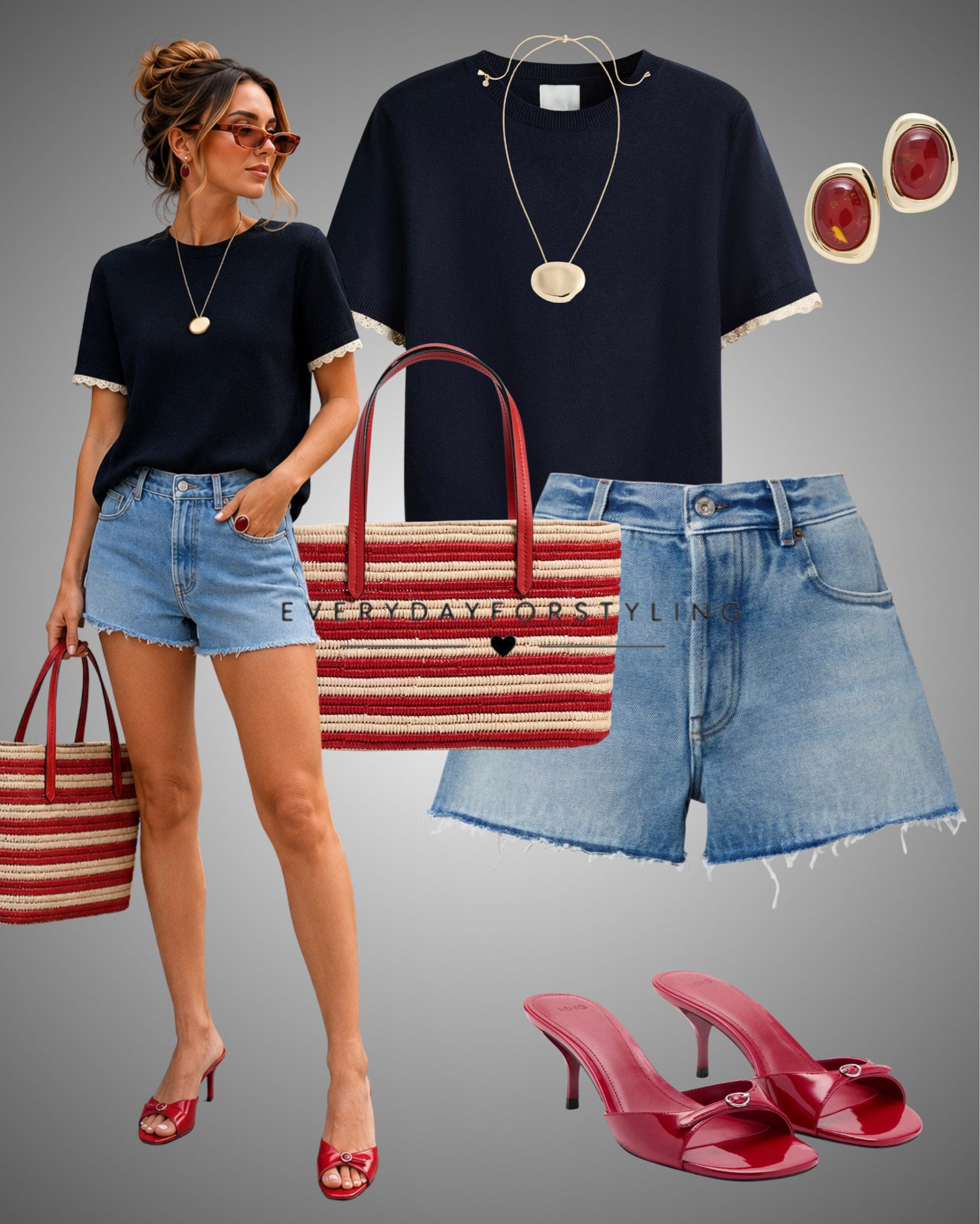 Simple denim. Maximum style ✨

Denim shorts, navy t-shirt, denim outfit ideas, denim dress outfit, denim midi dress, denim skirt outfit, denim jeans outfit, denim shorts outfit, white tank outfit, casual summer outfits, everyday denim style, chic denim fashion, effortless summer looks, blue denim aesthetic, vacation outfit ideas, timeless wardrobe essentials, classic casual outfits, denim capsule wardrobe, everyday outfit inspiration, women’s denim fashion, summer denim trends, denim styling ideas

#LTKSeasonal #LTKootd #LTKTravel