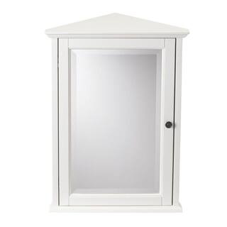 Home Decorators Collection Hamilton 20 in. W x 27 in. H Rectangular Medicine Cabinet with Mirror ... | The Home Depot