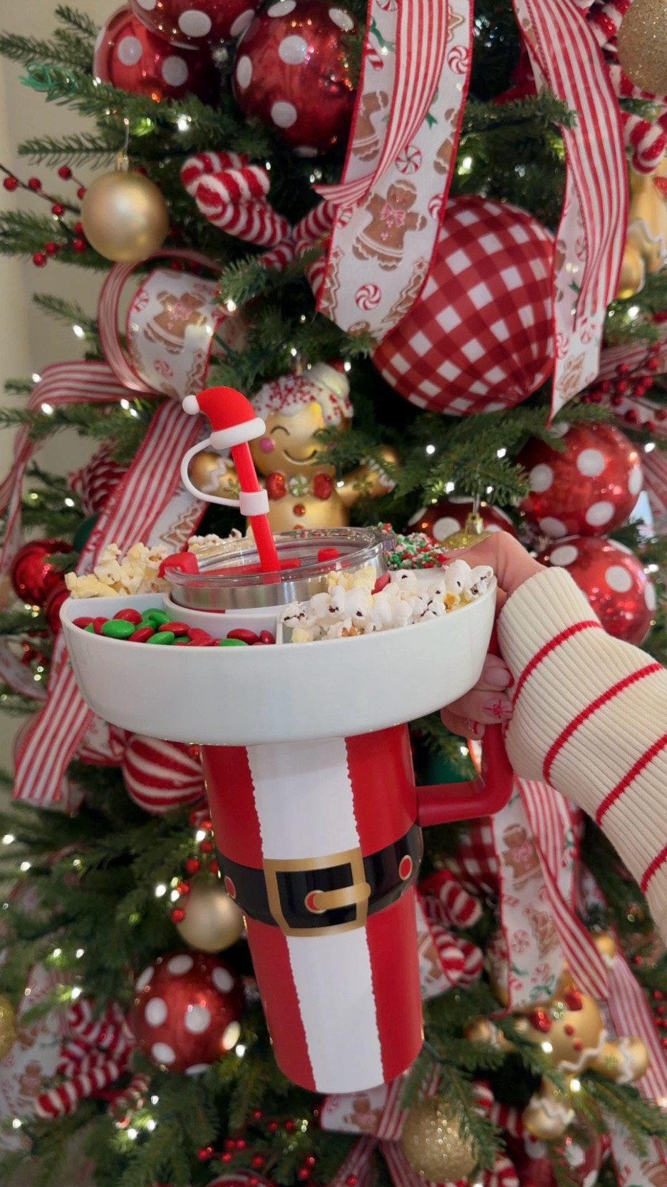 The cutest Christmas movie-night snack idea! 🎅🍿
This Santa cup holds your drink + all your favorite sweets in one adorable setup.
Such a fun gift for teachers, friends, or a cozy night at home.

Making everyday a celebration 🎉 
#teachergift #gifting #LTKgift #christmasgift #christmaspresent #movienight #christmasmovie

#LTKHoliday #LTKGiftGuide #LTKSeasonal