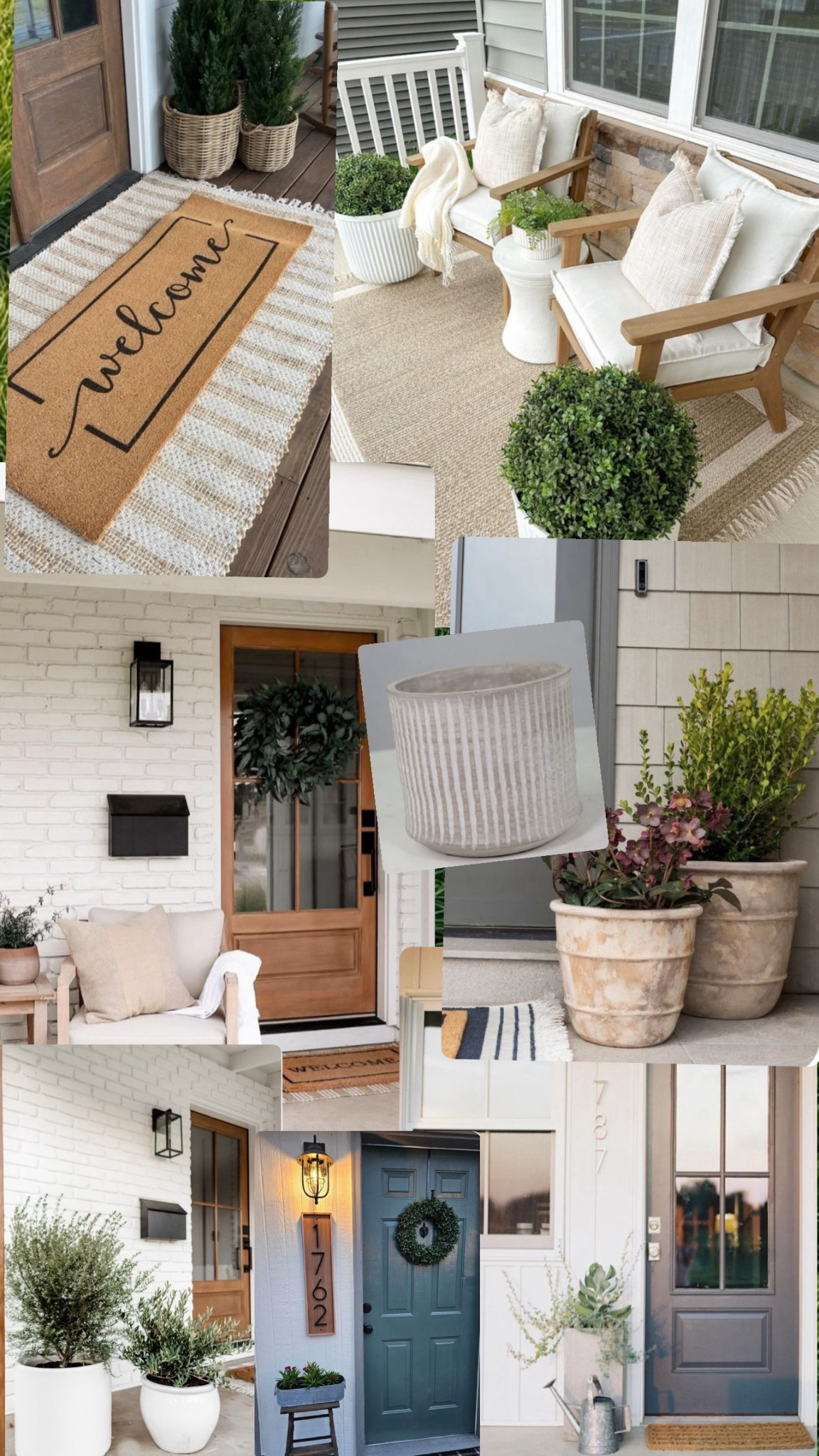 Spring front porch inspiration. 

Front porch, decor, planters, plants, pots, front door, spring, outdoor furniture 

#LTKHome #LTKSaleAlert #LTKSeasonal