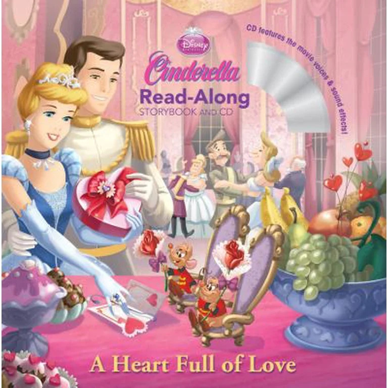 -Cinderella a Heart Full of Love Read-Along Storybook and CD -Picture Book  -1423134257  -CONDITI... | Walmart (US)