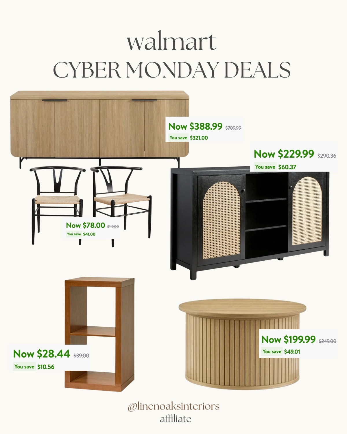 Cyber Monday / Walmart / home / sale / furniture / deals 