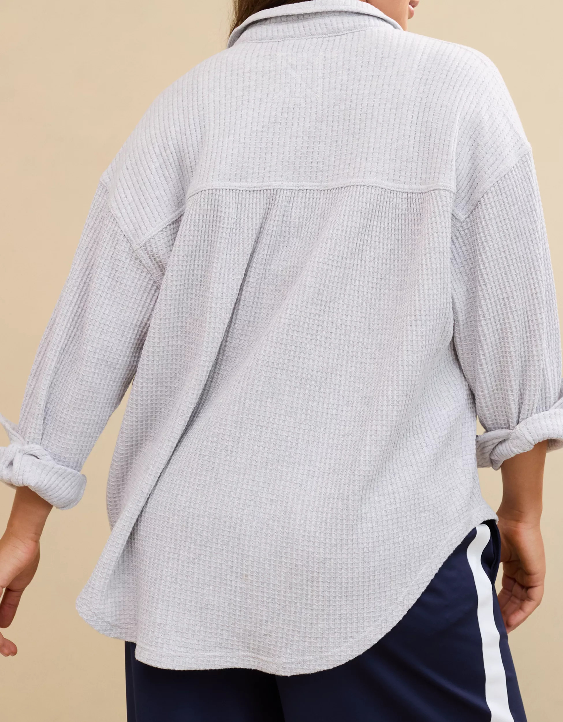 Aerie Anytime Fave Waffle Shirt | Aerie