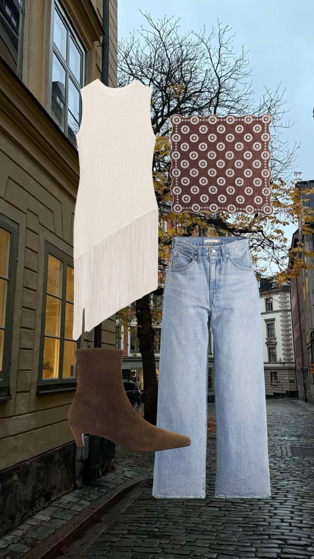 Brown is such a staple for fall & I love pairing a white top + jeans with a bandana! Cutest accessory!

#LTKootd #LTKSeasonal