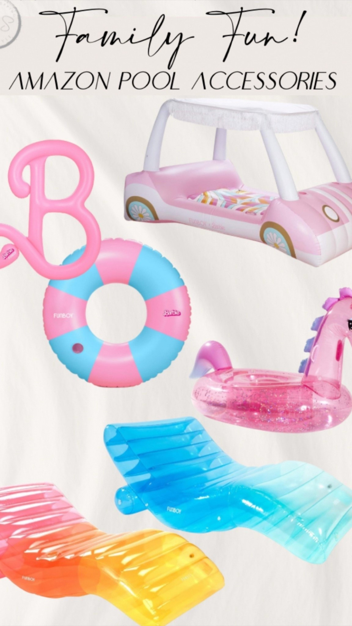 The best pool, lake & beach floats for summer? I’ve got you covered! I’m obsessed with these luxe, stylish floats from Funboy—they’re not only Instagram-worthy but super comfy and durable too. Plus, I’ve rounded up tons of fun (and budget-friendly!) float options on Amazon, with many under $100 and even under $50.

From oversized loungers and floating islands to cute kiddie floats and ride-ons, there’s something for everyone—perfect for keeping the kiddos happy and the adults relaxing all summer long.

Shop my favorite summer floats now on LTK—perfect for the pool, lake, or beach!


•	best pool floats 2025
Backyard summer fun
	•	lake floats for adults and kids
	•	beach floats on Amazon
	•	luxury pool floats
	•	Amazon pool floats under $50
	•	Funboy pool float
	•	summer floats for kids
	•	inflatable floats for beach and pool

#LTKSeasonal #LTKGiftGuide #LTKKids