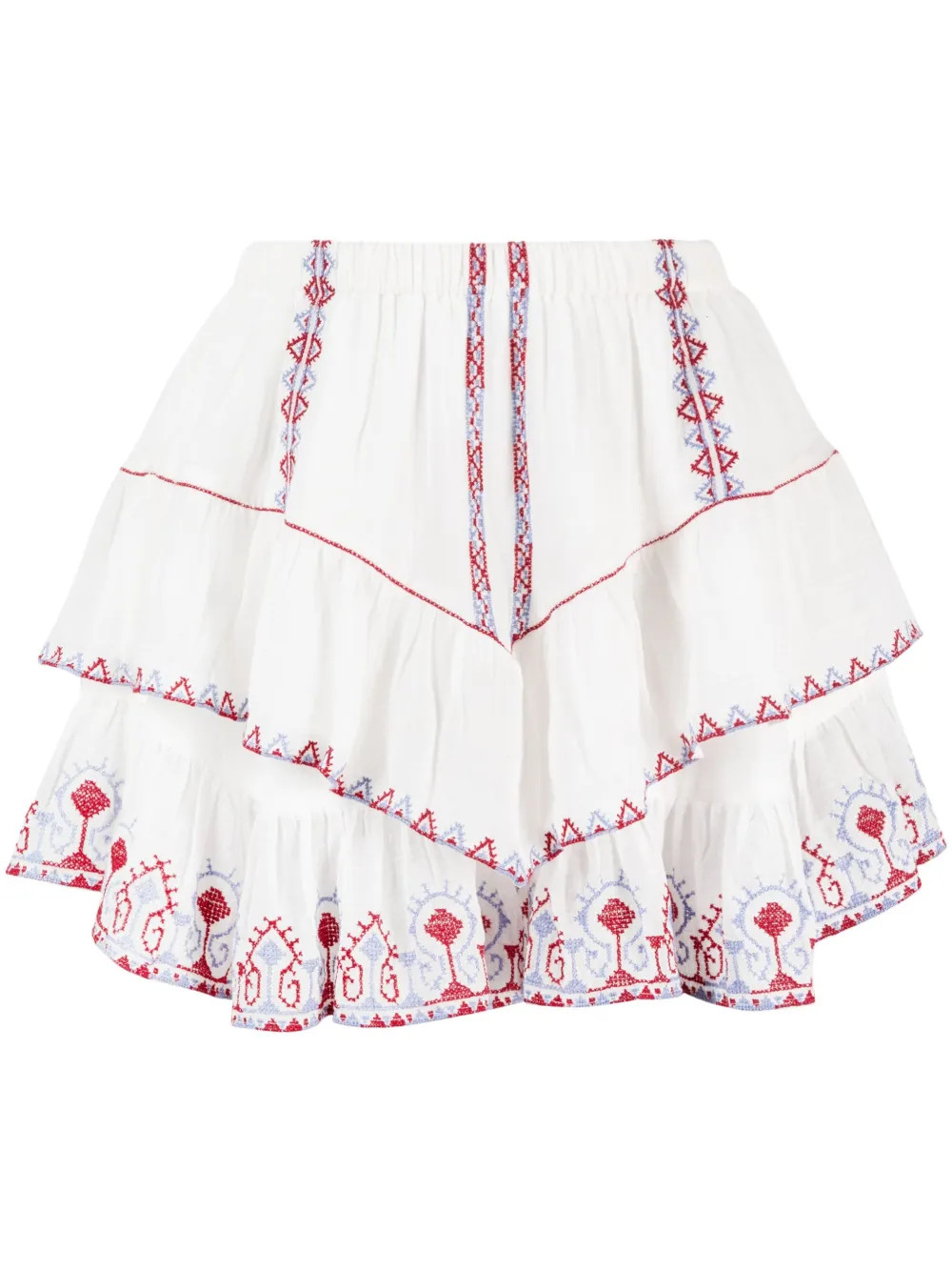 MARANT ÉTOILE Jocadia Embroidered Shorts - Farfetch | Farfetch Global