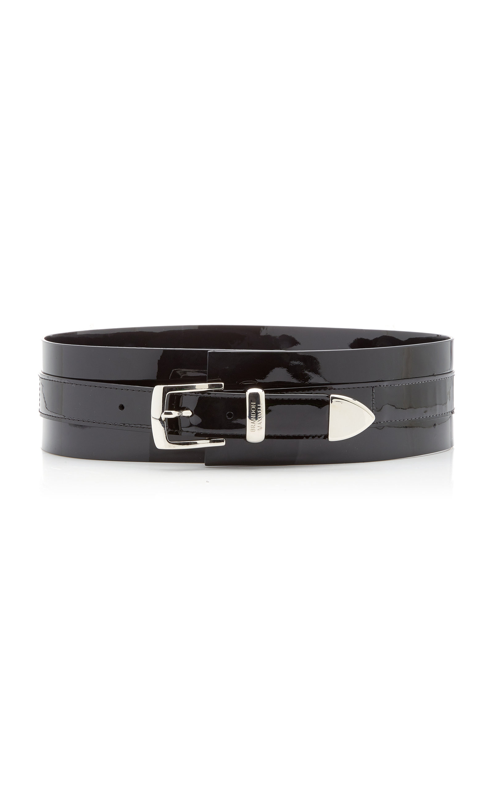 Brandon Maxwell Patent Leather Waist Belt | Moda Operandi Global