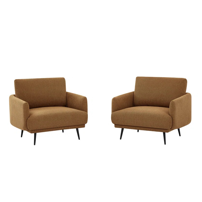 George Oliver Chrisopher Widest Comfortable Arm Chair Accent Chair Single Seat Sofa For Living Ro... | Wayfair North America