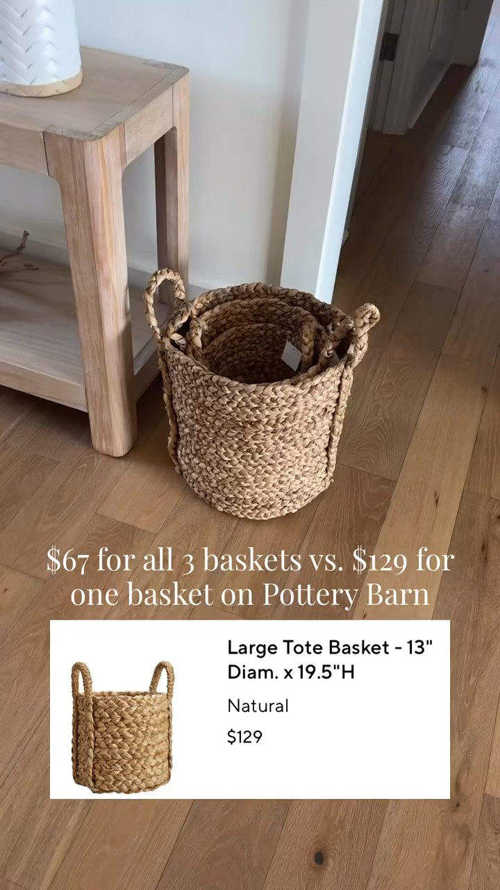 Save or splurge baskets!  The save is so great.

#LTKHome #LTKSaleAlert