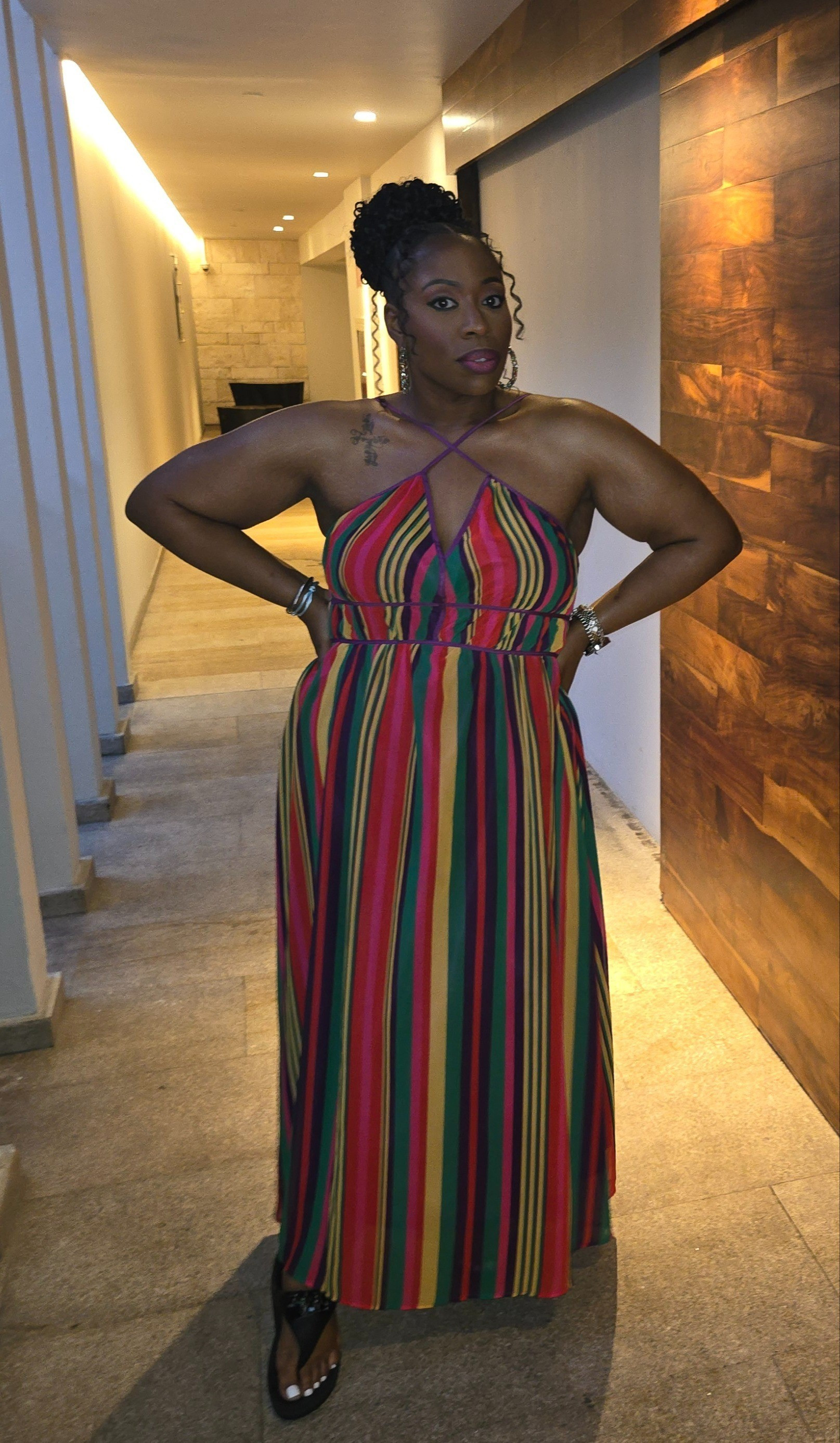 A colorful a-line can always serve a look. 

#LTKootd #LTKPlusSize #LTKgrwm