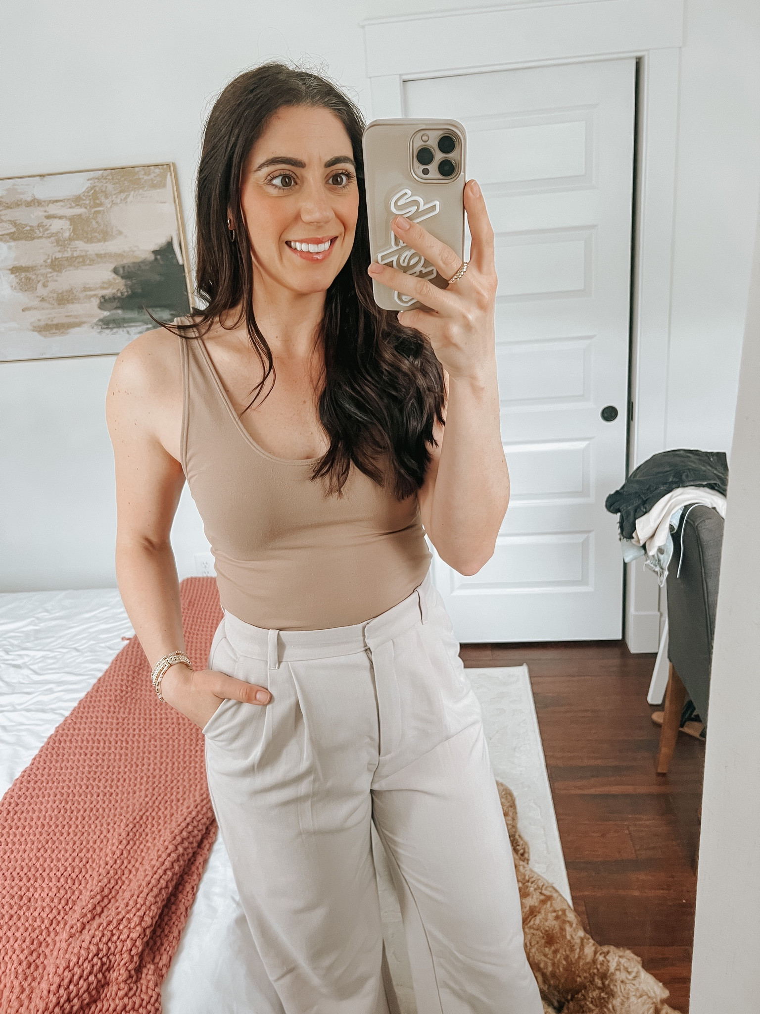 Neutral spring outfit


Trousers, tailored pants, bodysuit

#LTKunder100 #LTKSeasonal #LTKstyletip