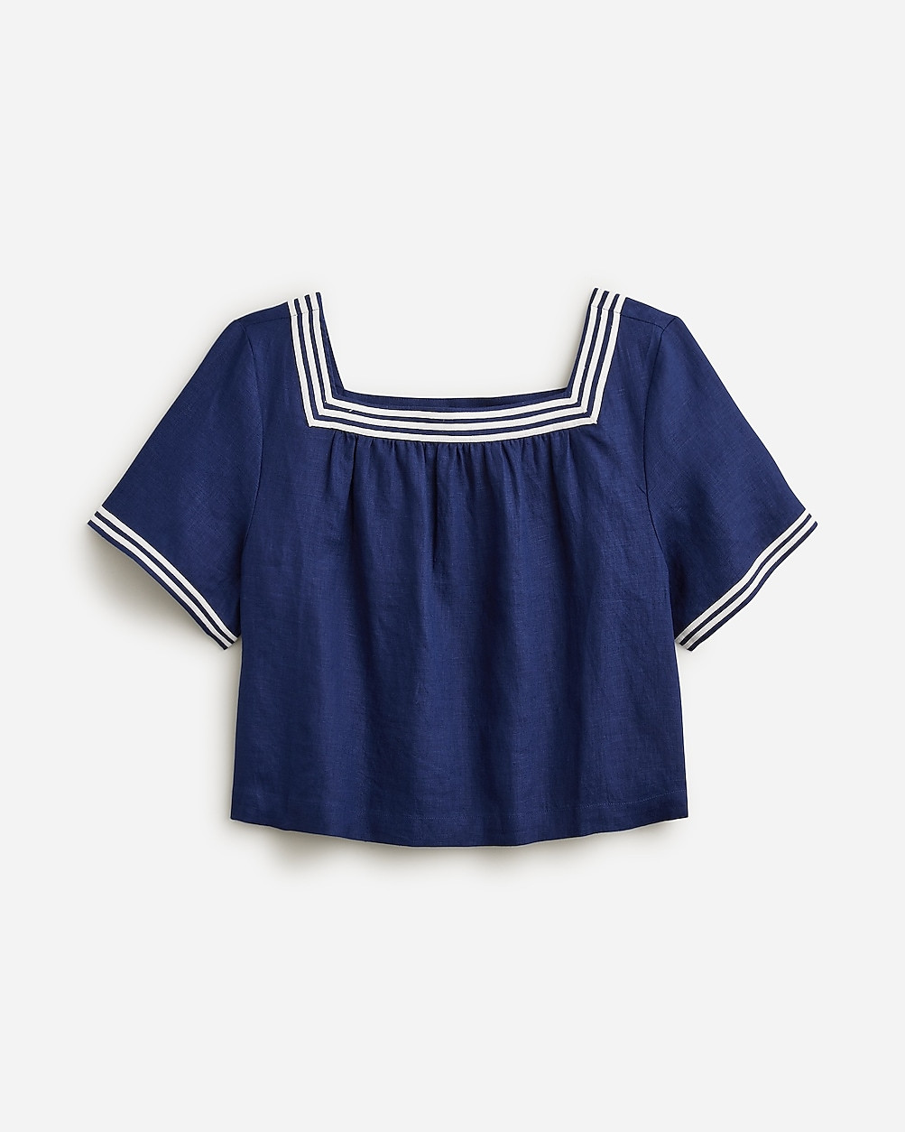 Sailor squareneck top | J. Crew US