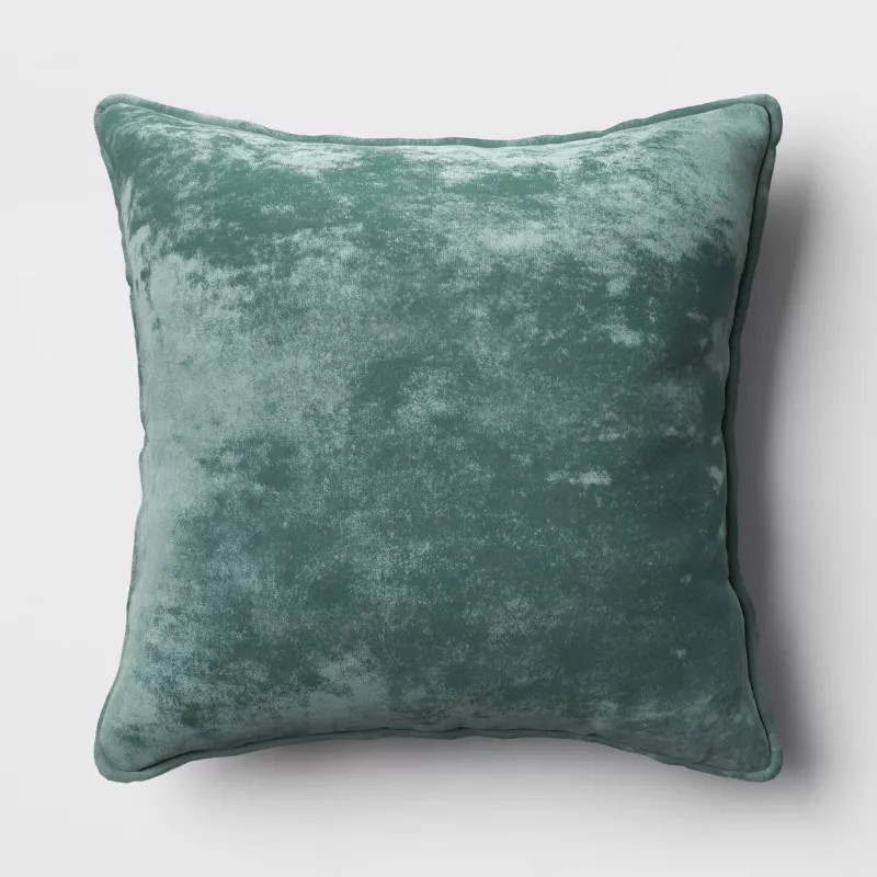 Luxe Velvet Square Throw Pillow - Room Essentials™ | Target