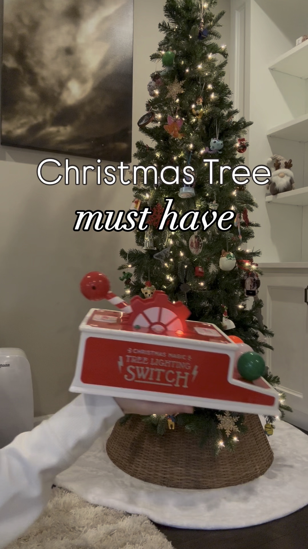 🎄✨ Add some holiday magic to your home with the Christmas Controller Decorative Figurine from Wondershop™! This fun little guy has a pull lever and lights up in festive red, white, and green—because who doesn’t love a bit of twinkling cheer?

With its “Christmas Magic Tree Lighting Switch,” you’ll feel like a holiday wizard every time you flip the switch! It’s super easy to use and brings joy to kids and adults alike.

Check out the video to see this festive fun in action! 🎥

#ChristmasVibes #HolidayMagic #FunDecor #Wondershop @target 

#LTKWatchNow #LTKHoliday #LTKKids