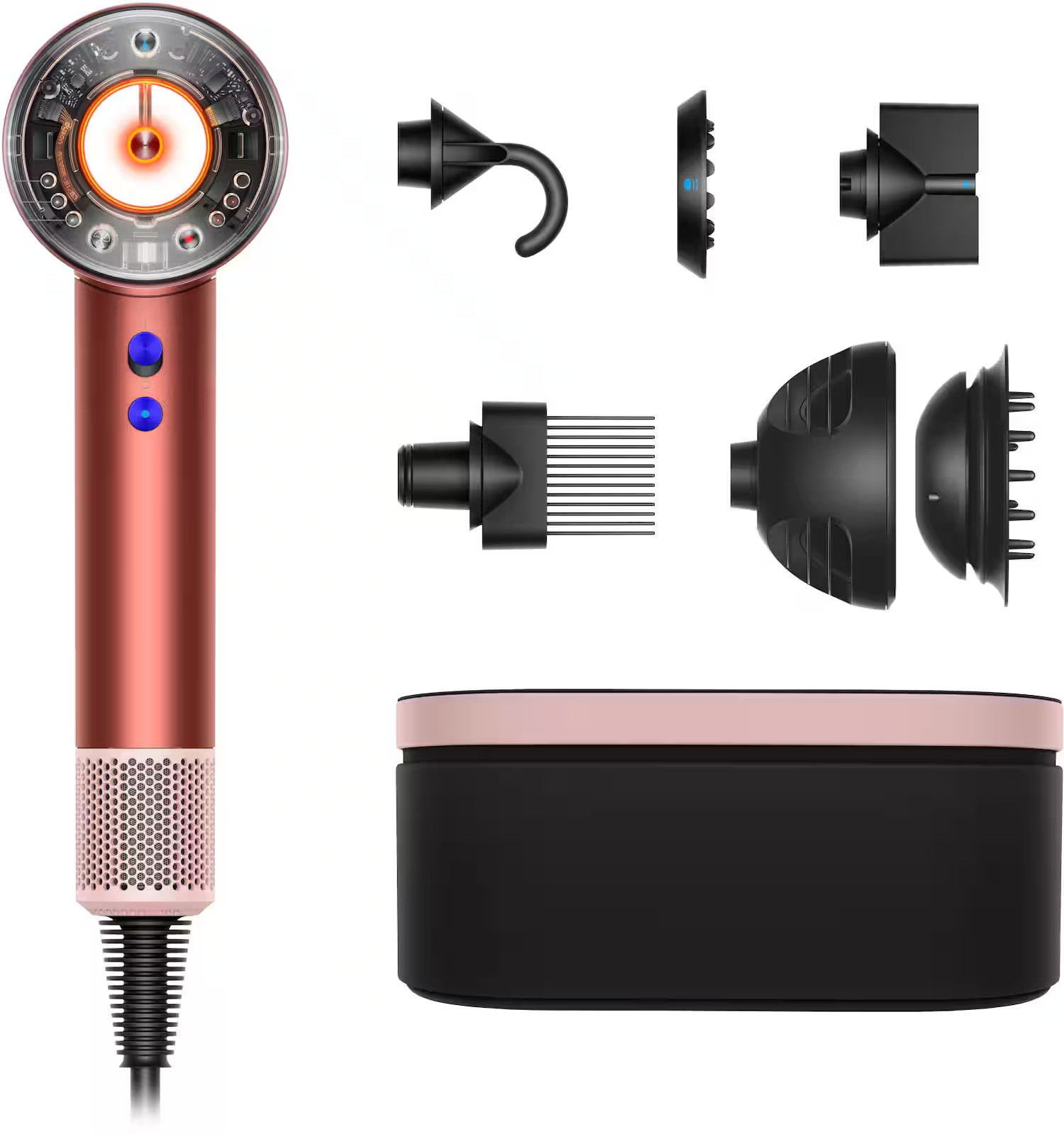 Dyson Supersonic Nural Hair Dryer Stawberry Bronze/Blush Pink 561776-01 - Best Buy | Best Buy U.S.
