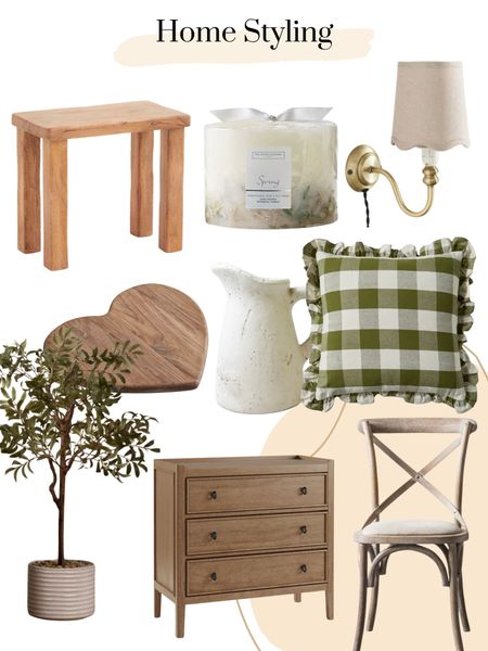 Home styling pieces 