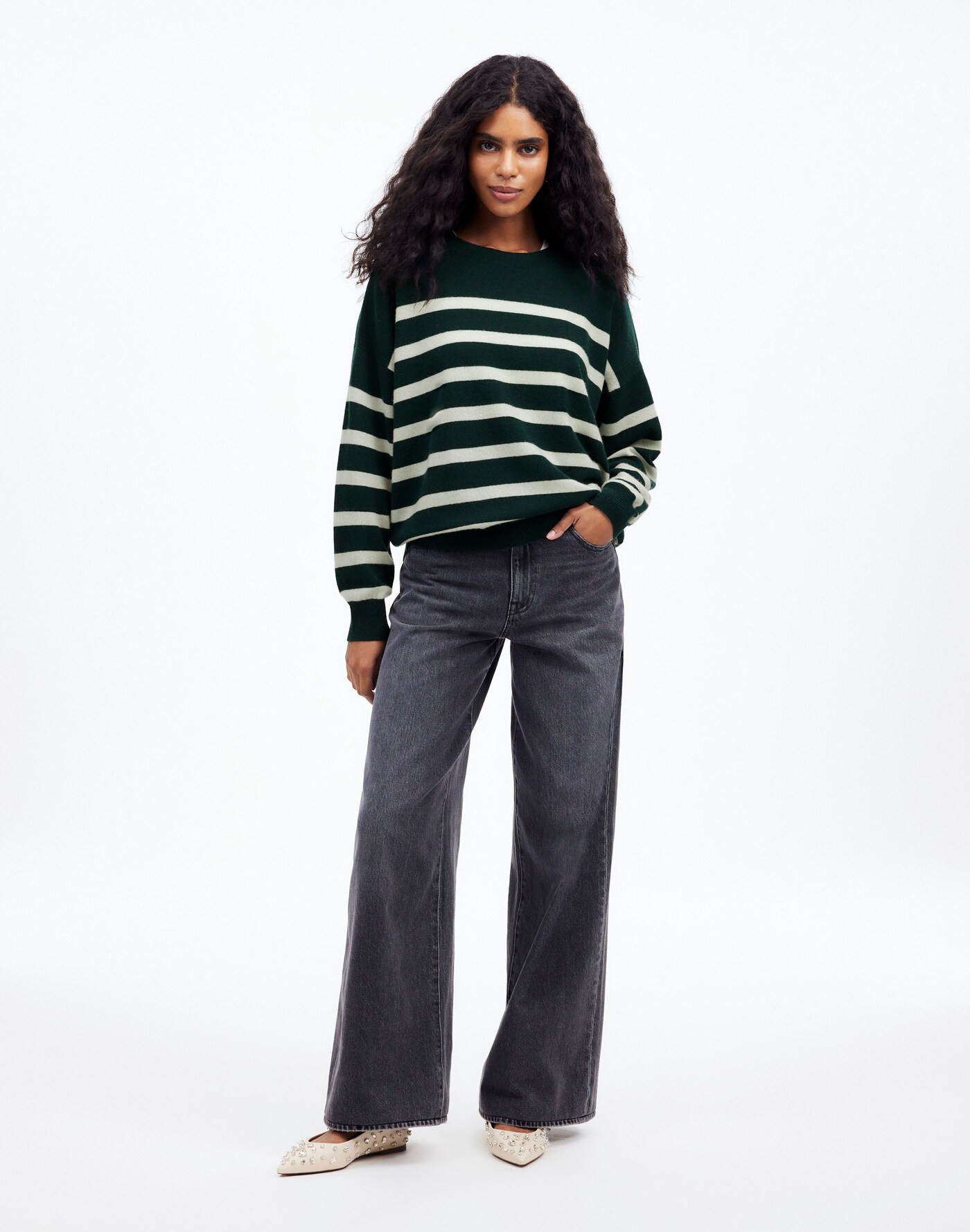 Cashmere Relaxed Crewneck Sweater | Madewell