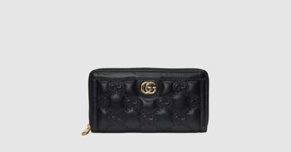 GG Matelassé zip-around wallet | Gucci (US)