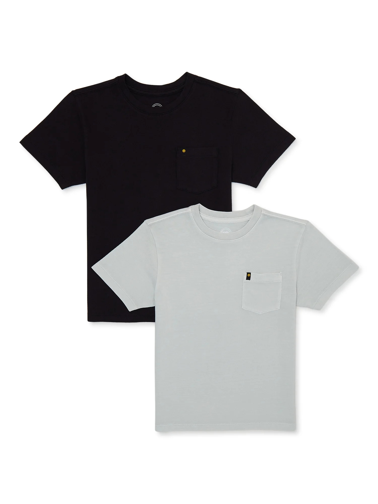 Wonder Nation Boys Short Sleeve Pocket T-Shirt, 2-Pack, Sizes 4-18 & Husky | Walmart (US)