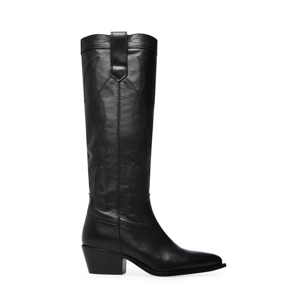 FRAYDA BLACK LEATHER | Steve Madden (US)