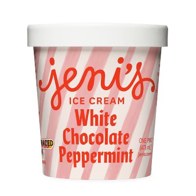 Jeni's White Chocolate Peppermint Ice Cream - 16oz | Target