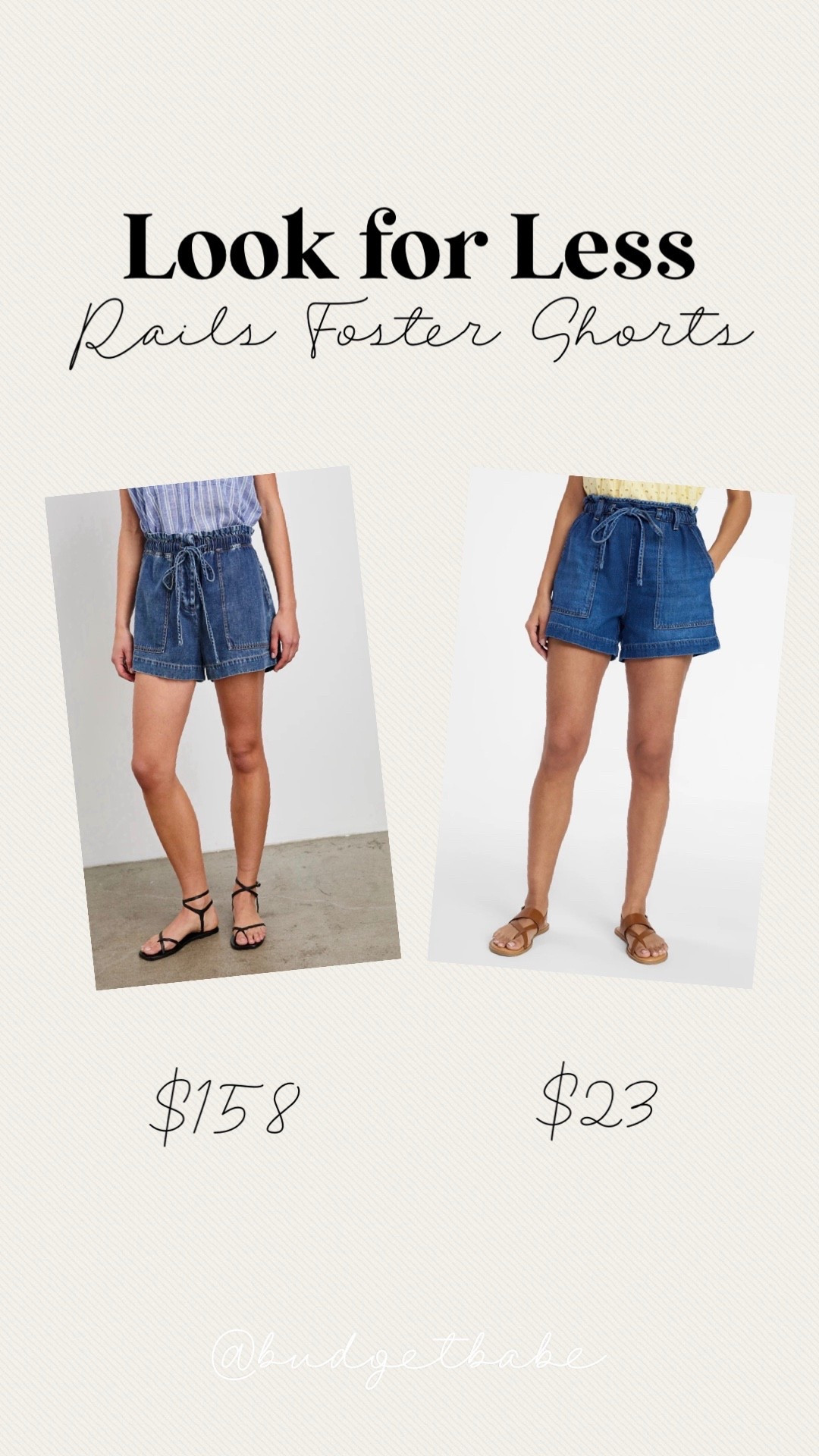 Rails look for less at Walmart! I went up one size in these to a medium and love the fit. Four colors. #lookforless lookalike 