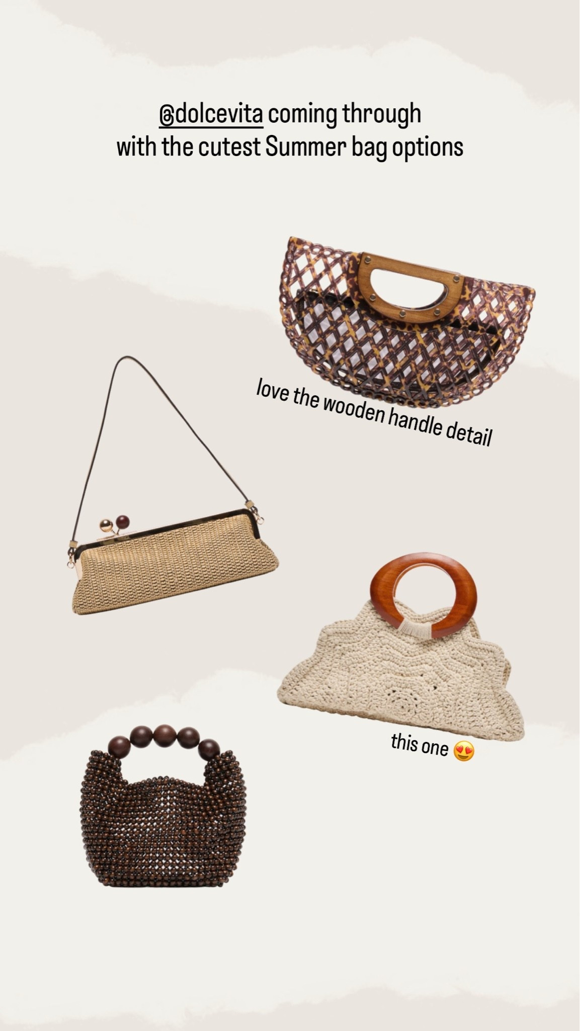 Dolce Vita Summer Handbag Picks ☀️👜

#LTKSeasonal