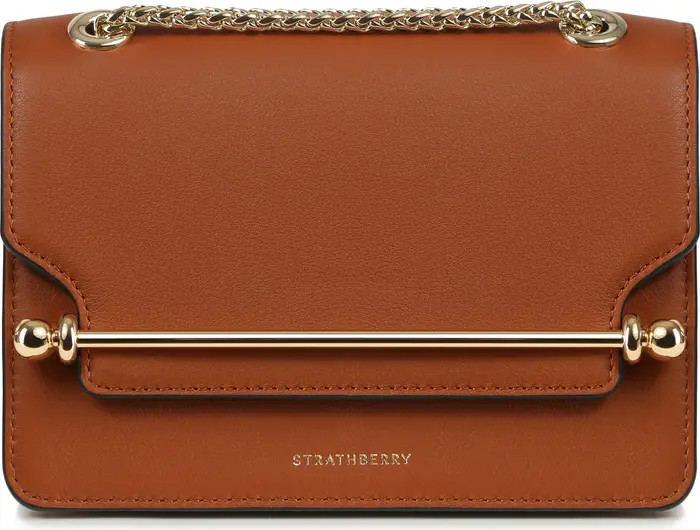 Strathberry Mini East/West Leather Shoulder Bag | Nordstrom | Nordstrom