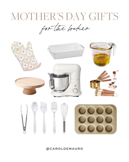 Mother's day gift guide for the baker at home! 

#giftsformom #splurgegifts #kitchenfinds #mothersdaypicks #giftideas

#LTKFind #LTKfamily #LTKhome